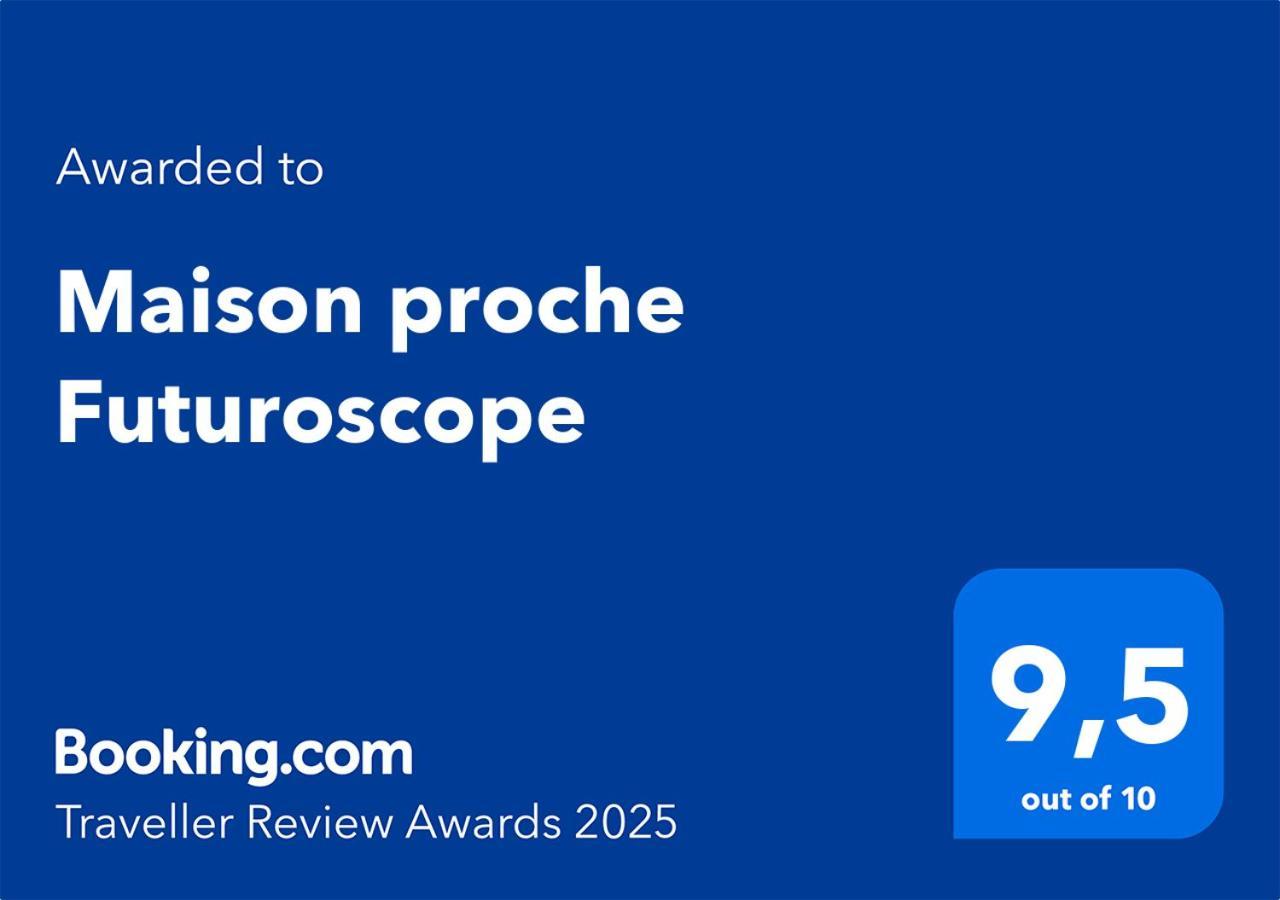 Maison Proche Futuroscope 샤세노일 뒤 푸아투 외부 사진