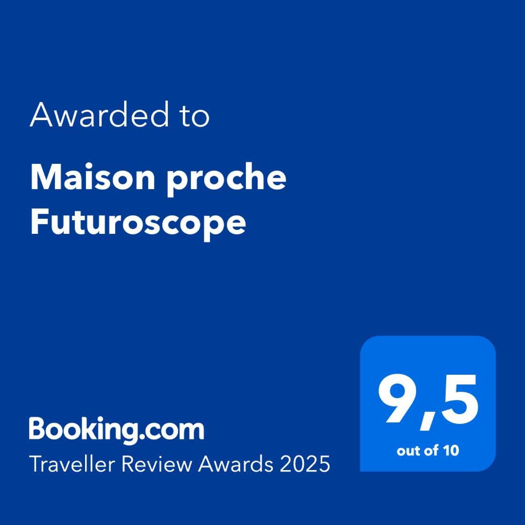 Maison Proche Futuroscope 샤세노일 뒤 푸아투 외부 사진